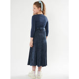 Girls Ribbed Stonewash Maxi Skirt