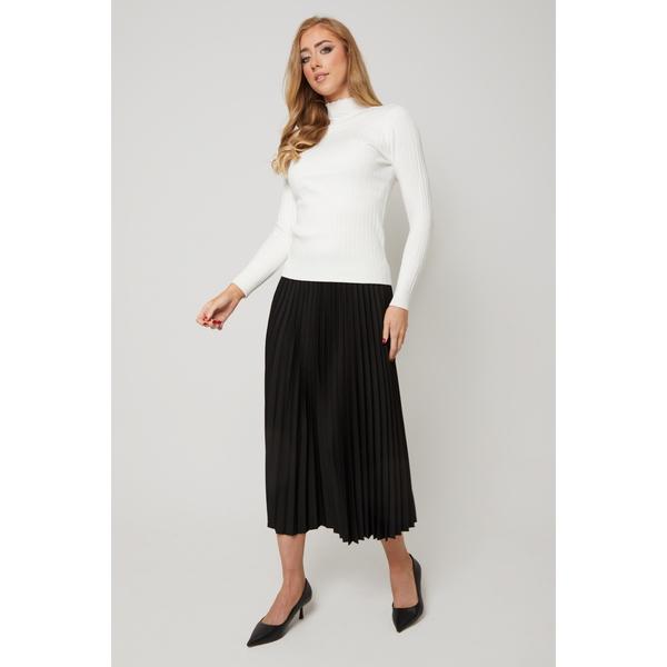 Women's Midi Pleated Skirt