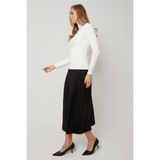 Women's Midi Pleated Skirt