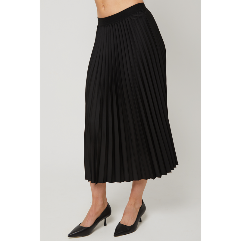 Women's Pleated Midi Skirt