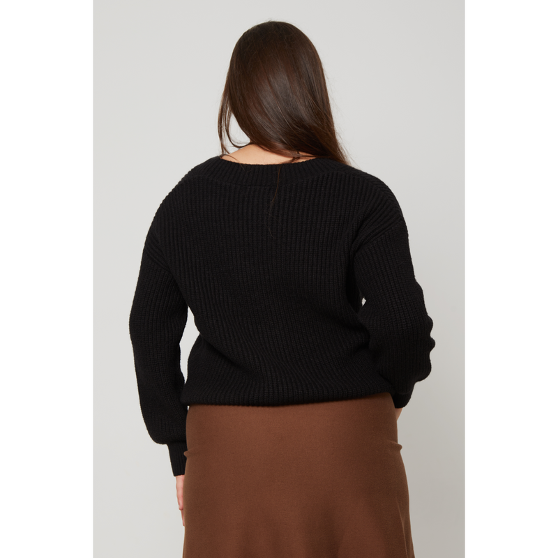 Women's Striped Knit Cardigan  (Final Sale - No Returns)