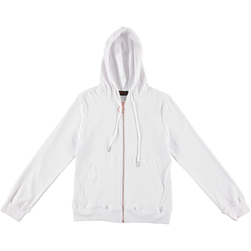 Women's Ribbed Cotton Hoodie