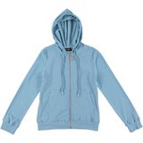 Women's Ribbed Cotton Hoodie