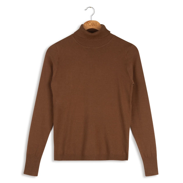 Women's Long Sleeve Turtleneck Top