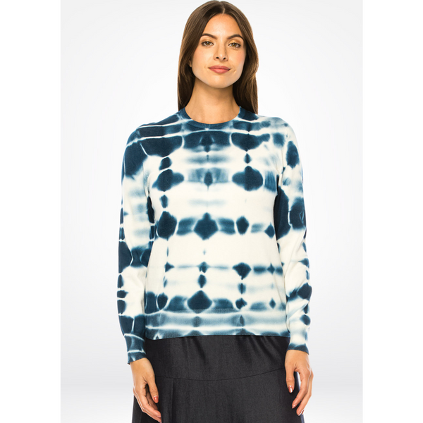 Women's Tye Print Sweater