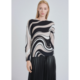 Women's Abstract Art Sweater