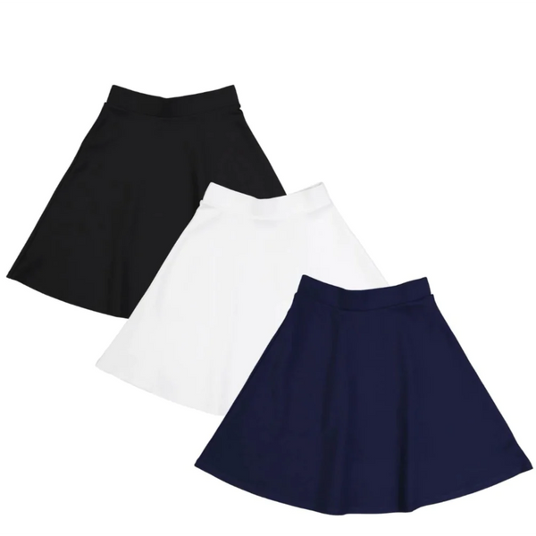 Girls Elasticated A-line Skirt