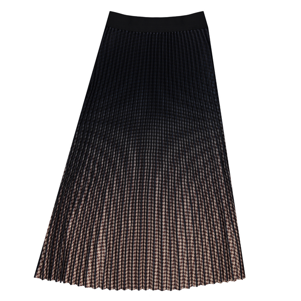 Women's Checked Pleated Skirt