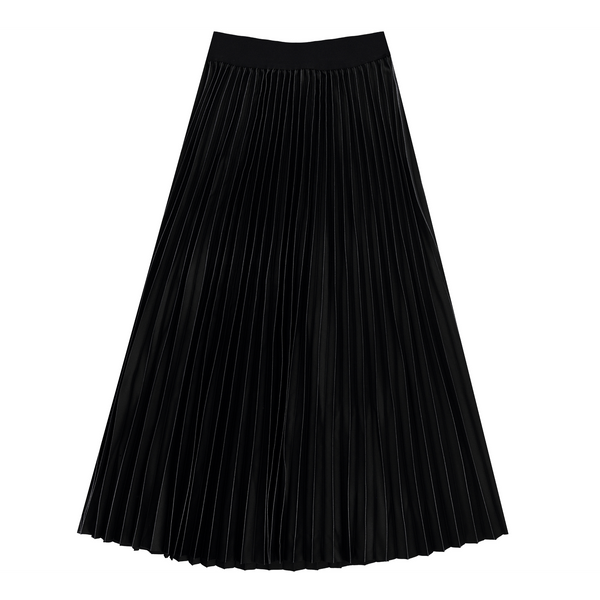Women's Shimmer Pleated Skirt