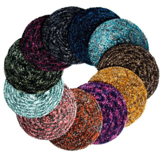 Two-Tone Chenille Snood