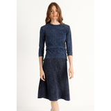 Women's Ribbed Stonewash Skirt - Thin Waistband