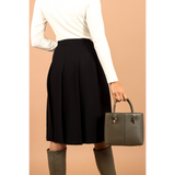 Women's Large Pleats Knit Skirt