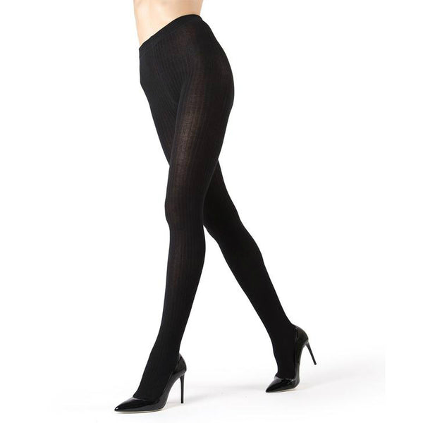 Ladies Cotton Ribbed Sweater Tights