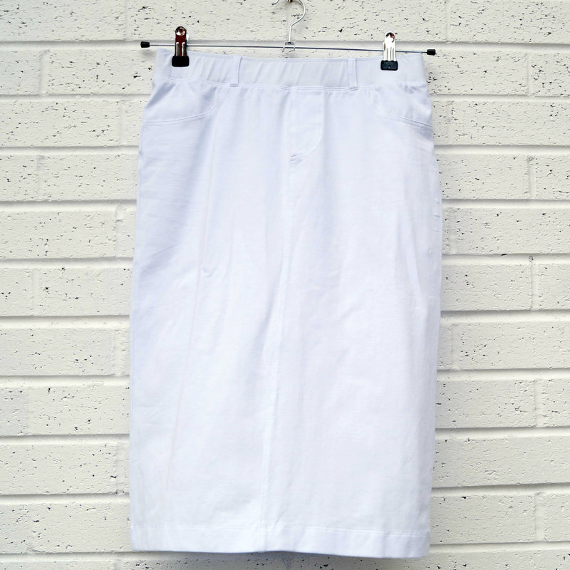 Women's Stretch Cotton Pencil Skirt