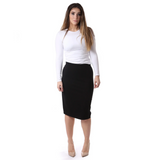 Women's Cotton Pencil Skirt