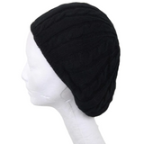 Cable Knit Lined Beret