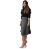 Women's Fit & Flare Basic Skirt