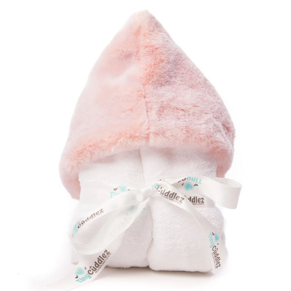 Fur Hooded Baby Towel